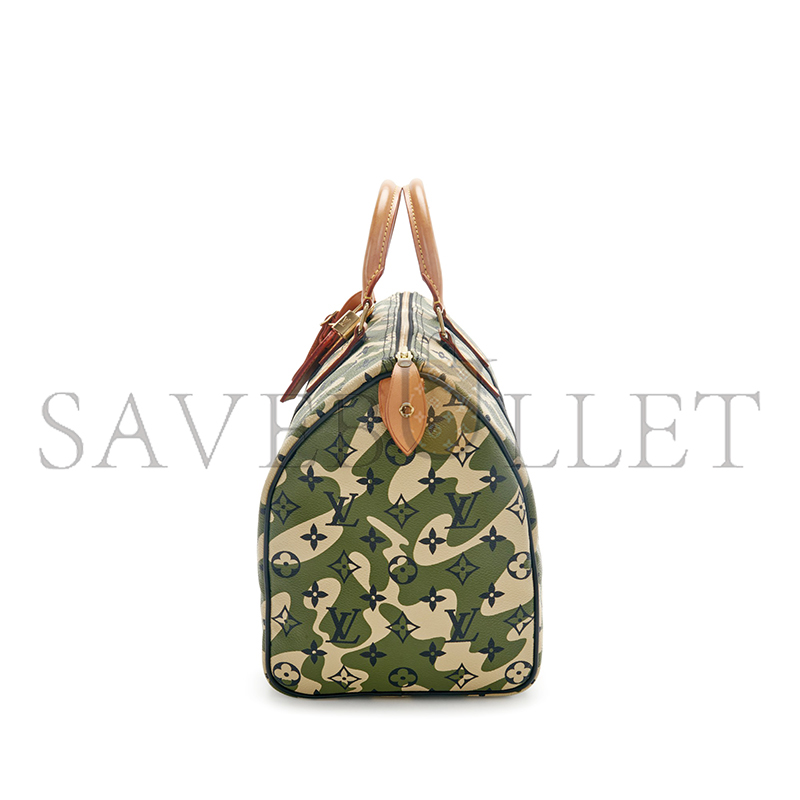 LOUIS VUITTON MURAKAMI LV X TM MONOGRAMOUFLAGE SPEEDY 35 M95784 (35*22*17cm)
